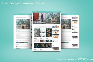 Aeon Blogger Template Premium Free Download