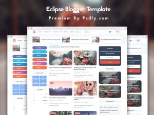Eclipse Responsive Blogger Template Free Download