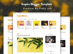 Inspiro Responsive Blogger Template