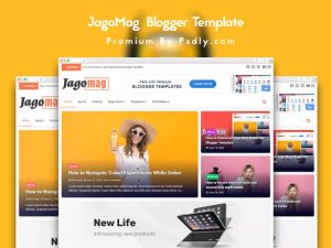 JagoMag Blogger Template Premium Free
