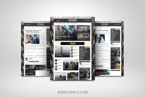 PressMania Responsive Magazine Blogger Template Premium Free