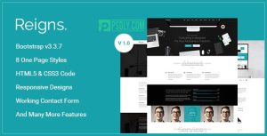 Reigns v1.0 – Professional One Page HTML5 Templates – 18591829