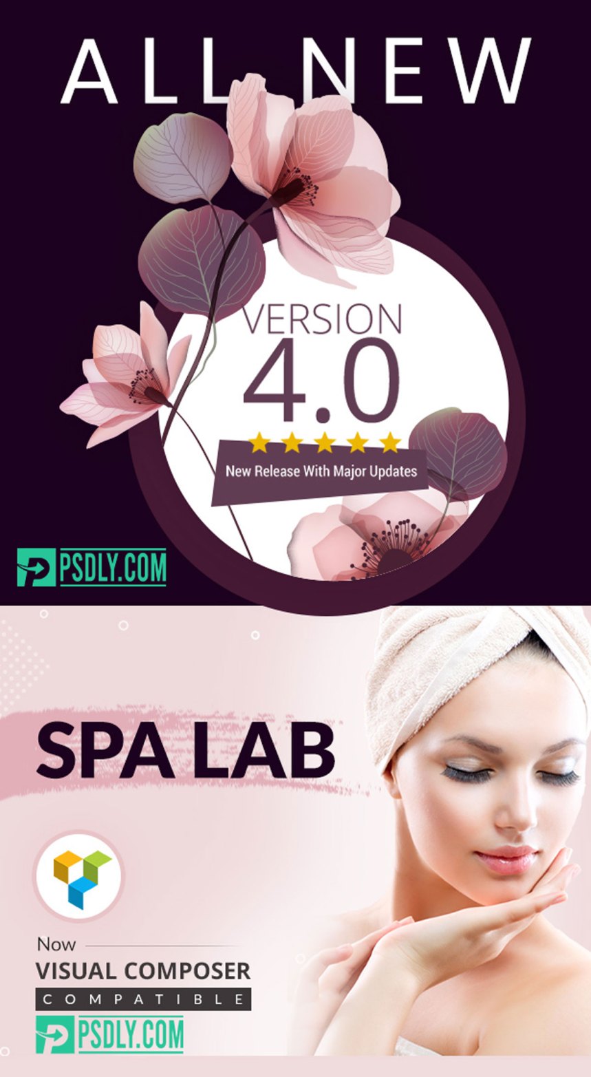Spa Lab v4.9 – Beauty Salon Wellness WordPress Theme – 8795615
