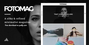 Fotomag v2.0.4 - A Silky Minimalist Blogging Magazine WordPress Theme For Visual Storytelling - 14967021