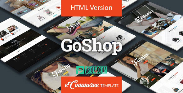 ThemeForest GoShop v1.0 Premium HTML Ecommerce Template 15297611